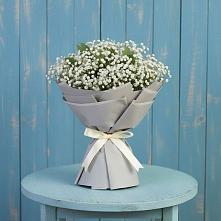 Букет цветов из:  Гипсофила в Дарьино