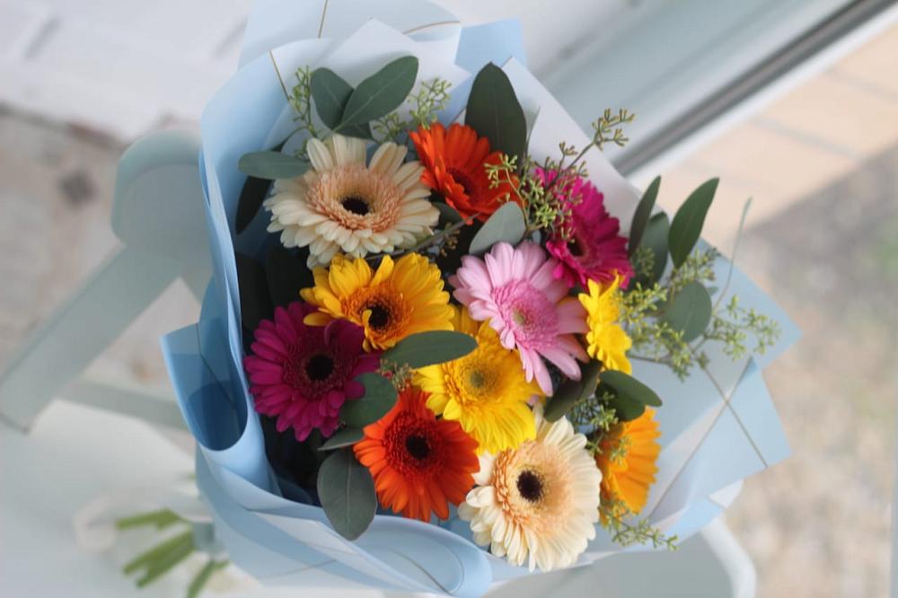 Букет цветов из: Герберы в Дарьино