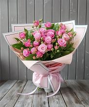Букет Розовый кустик #REPLACE_PRED# Дарьино