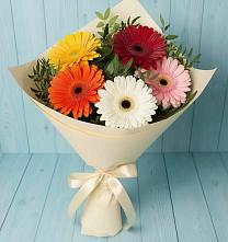 Букет цветов из:  Герберы в Дарьино