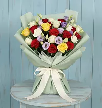 Букет цветов из:  Розы в Дарьино