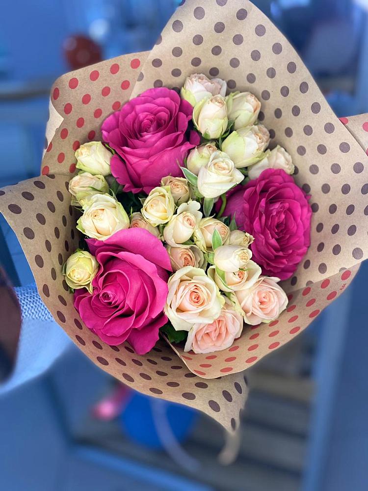 Букет цветов из: Розы в Дарьино