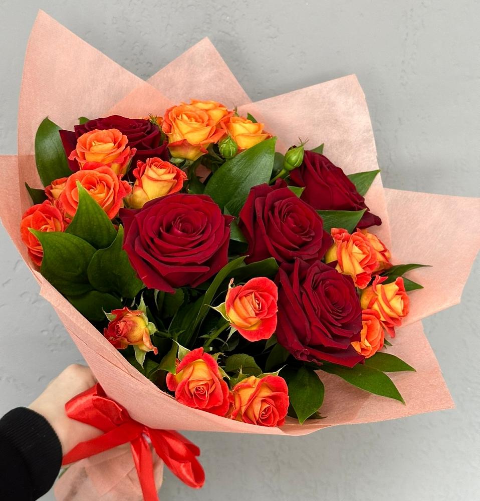 Букет Любовь и восторг в Дарьино