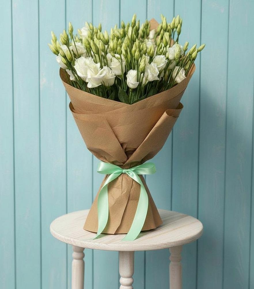 Букет цветов из: Лизиантусы в Дарьино