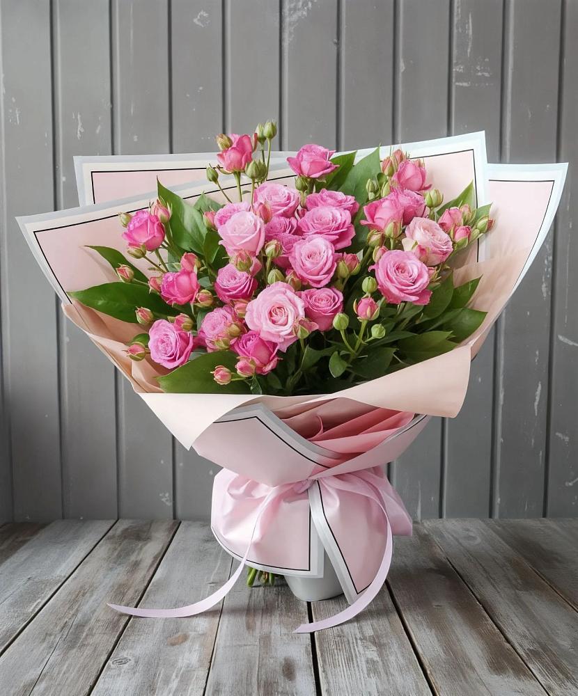 Букет Розовый кустик в Дарьино