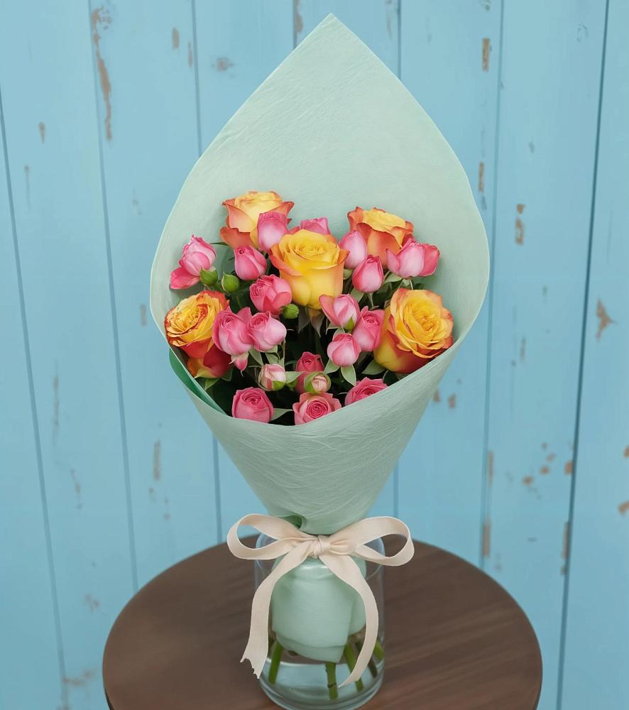 Букет цветов из: Розы в Дарьино