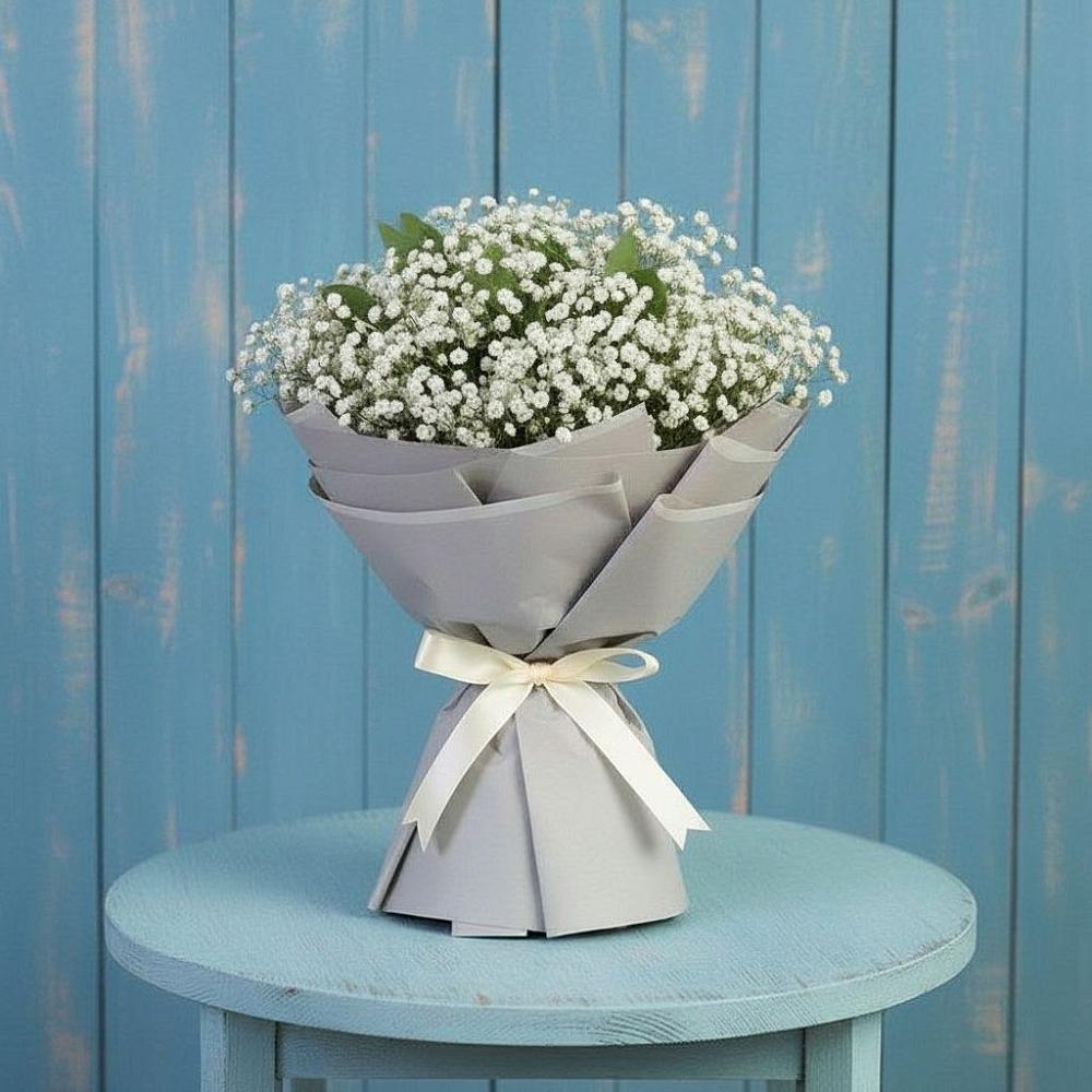 Букет цветов из: Гипсофила в Дарьино