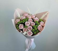 Букет цветов из:  Розы и Хризантемы в Дарьино