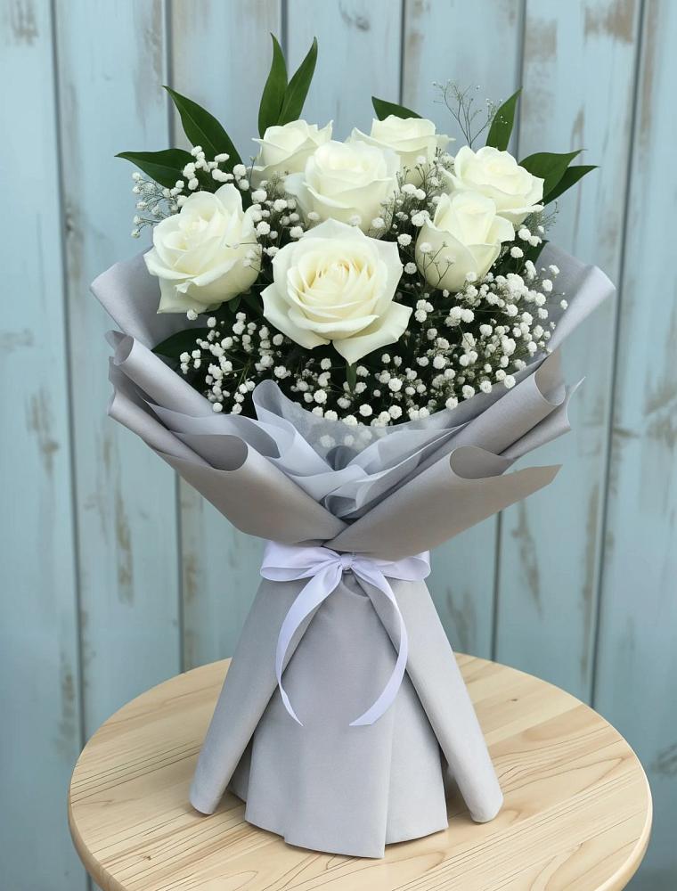 Букет цветов из: Розы в Дарьино