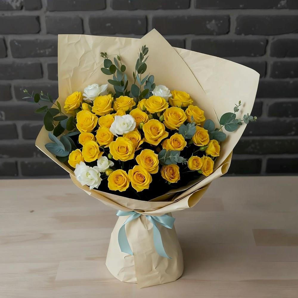 Букет цветов из: Розы в Дарьино