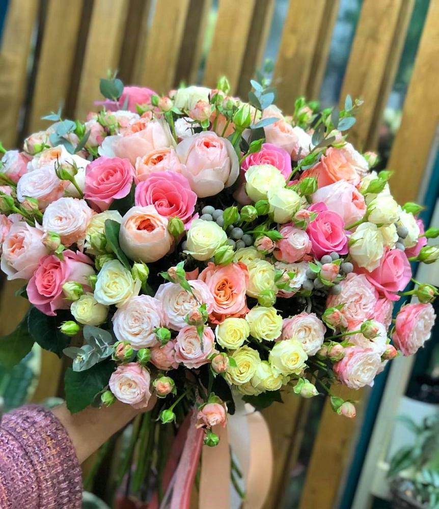 Букет цветов из: Розы в Дарьино