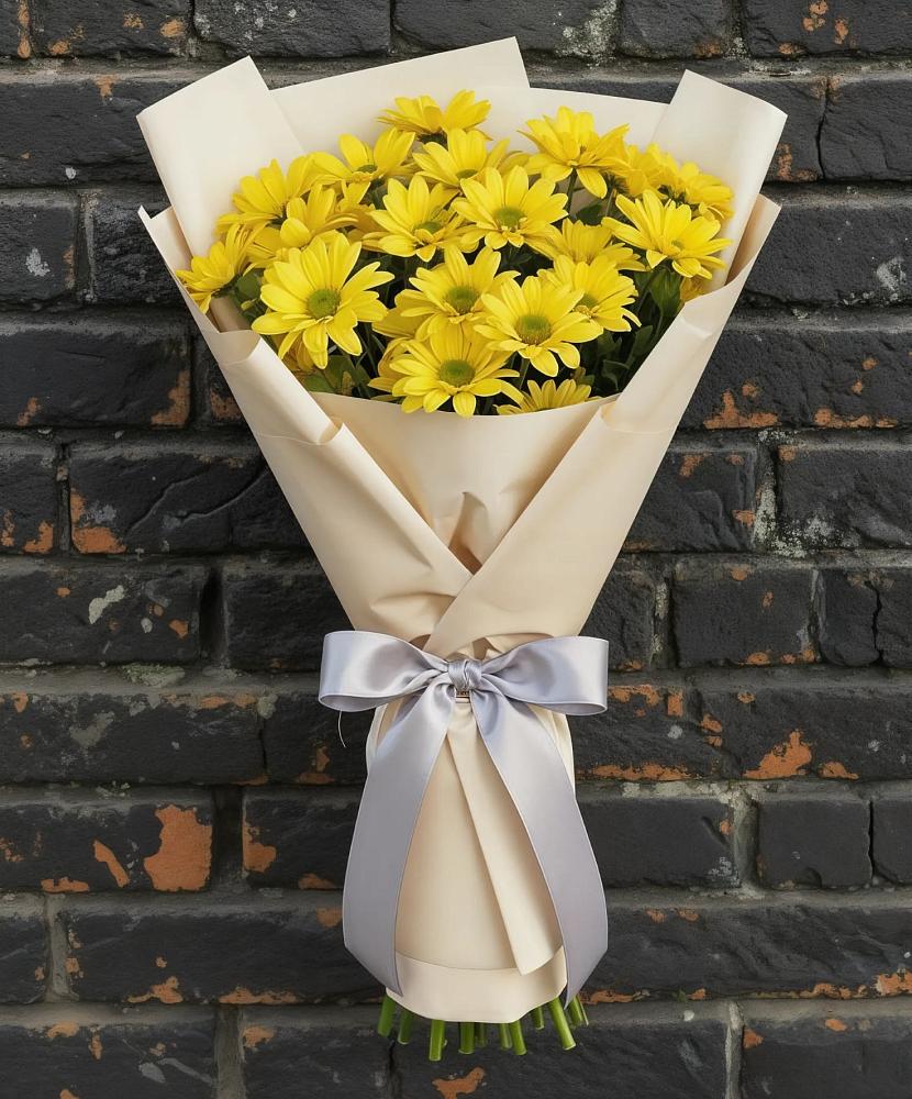 Букет цветов из: Хризантемы в Дарьино