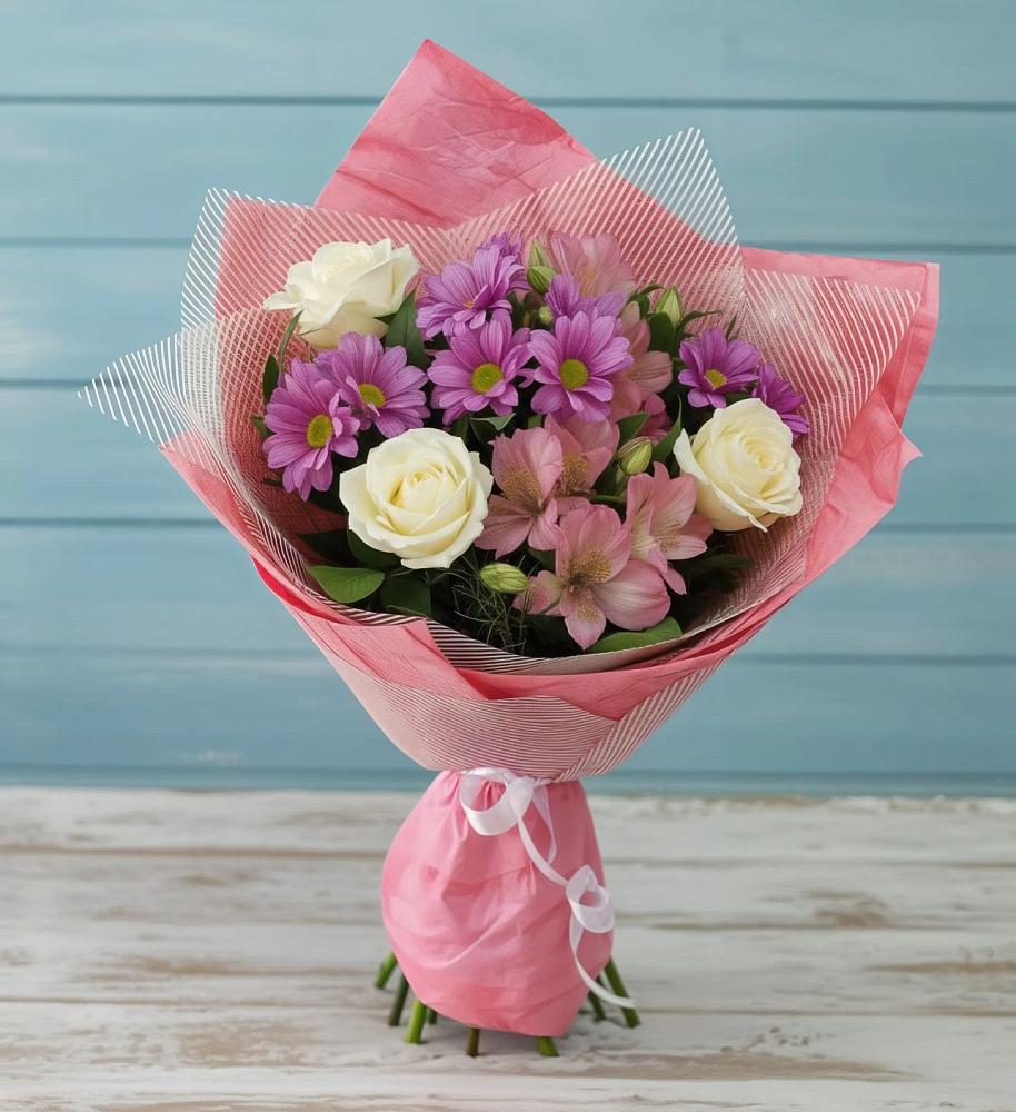 Букет цветов из: Герберы в Дарьино