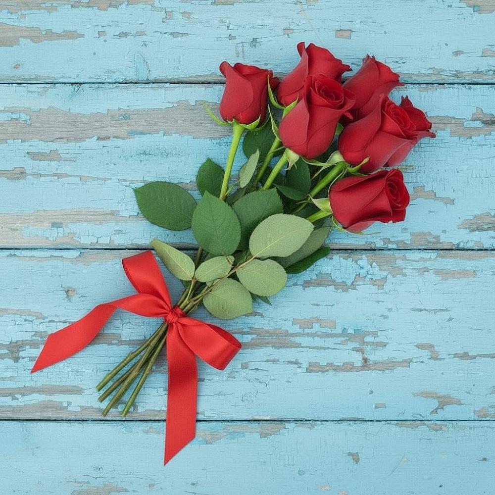 Букет Красные розы в Дарьино