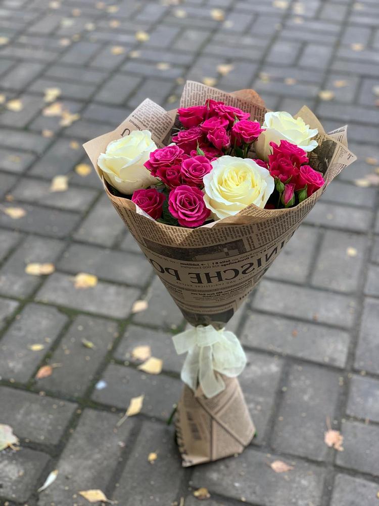 Букет цветов из: Розы в Дарьино